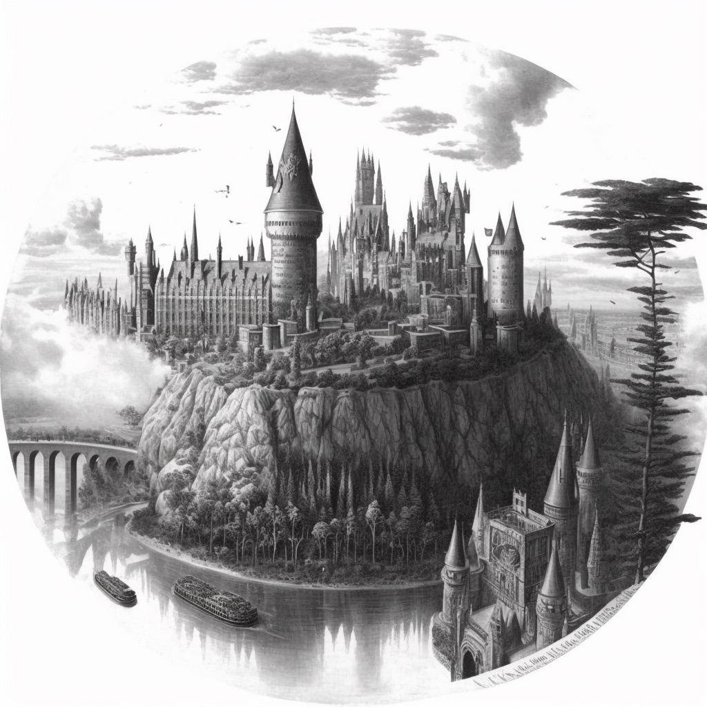 File:HogwartsDrawing.jpeg - All The Fallen Stories